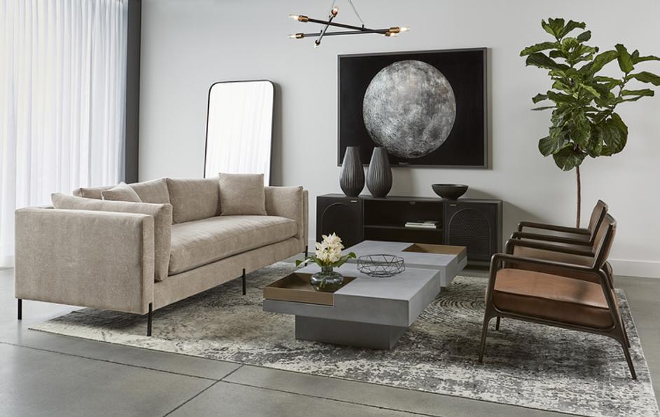 AZIZA MEDIA CONSOLE AND CABINET by Sunpan