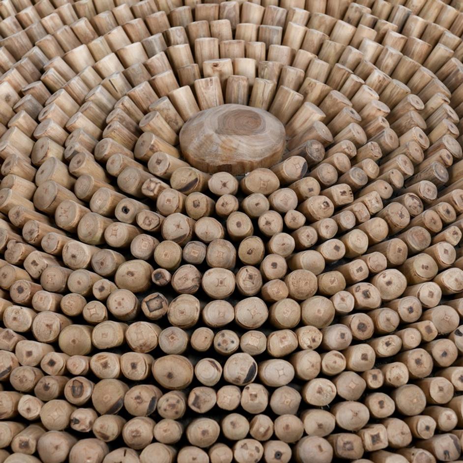 Cyrus 50" Square Coffee Table by Classic Home