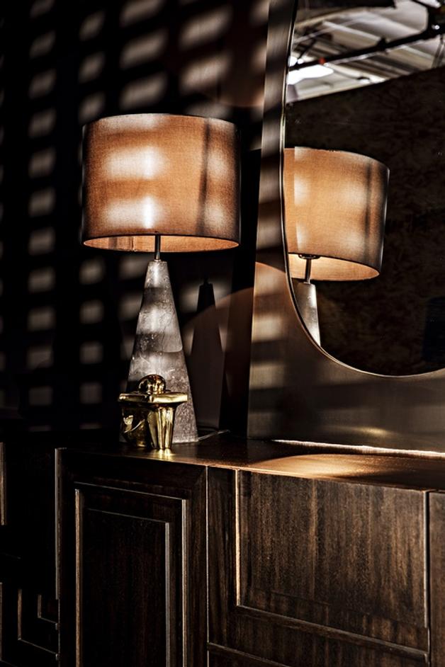 Holden Ebony Walnut Sideboard in Walnut and Veneer by Noir Furniture