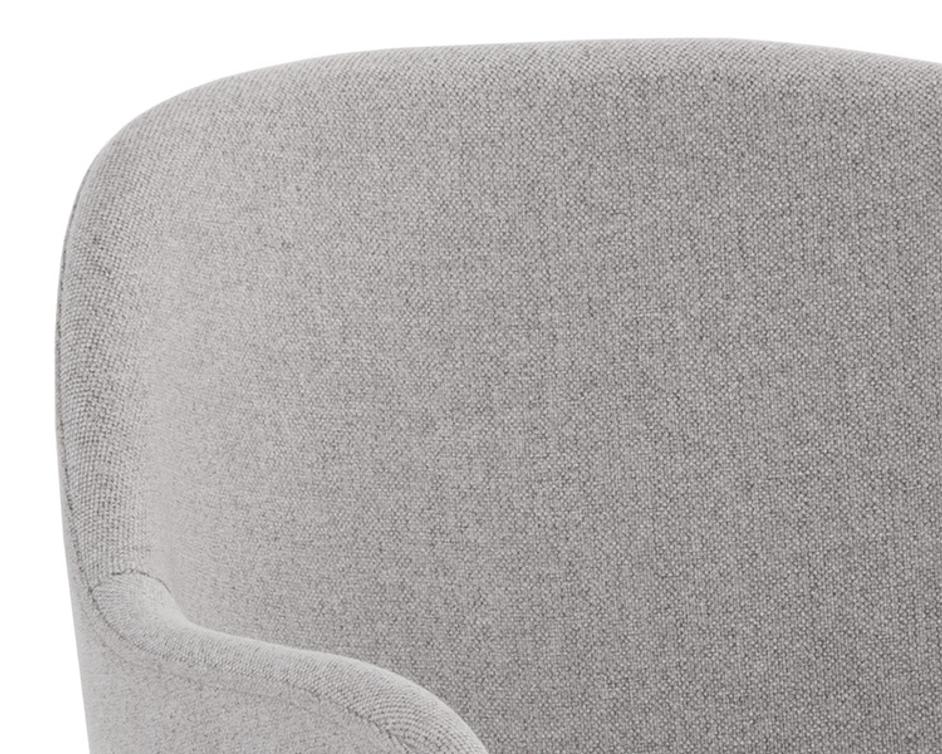 HENSLEY DINING ARMCHAIR - MINA WARM GREY by Sunpan