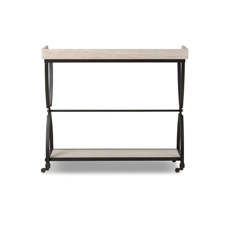 Six Beers Table - Travertine by Four Hands