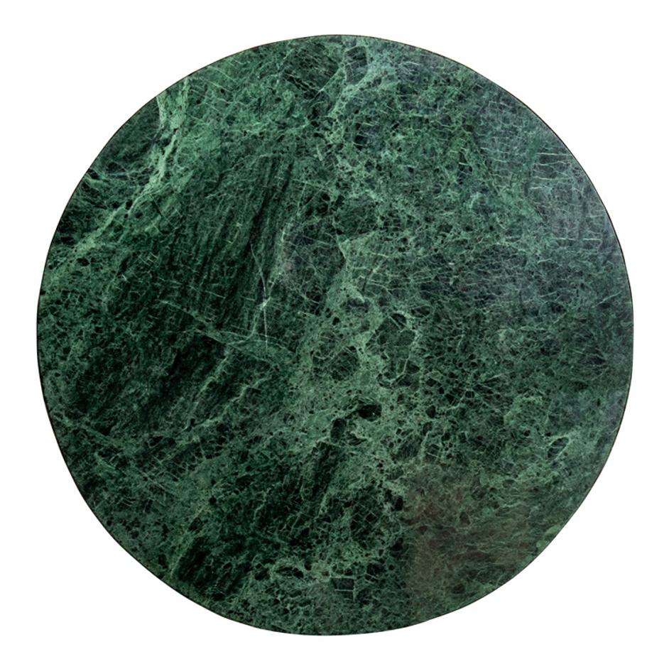 GRACE ACCENT TABLE GREEN MARBLE by Moes Home