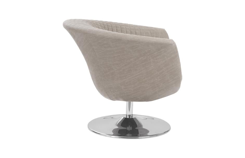 Autumn Swivel Chair, Vintage Gray Taupe by PHILLIPS COLLECTION