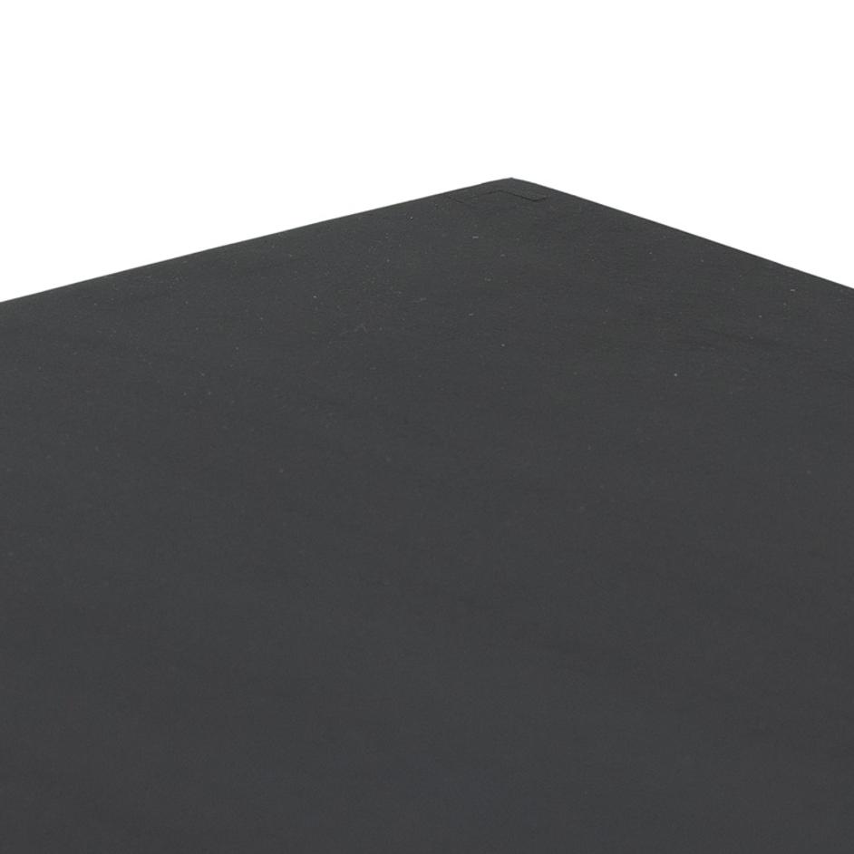 Isador Media Console In Black Wash Poplar by FOUR HANDS