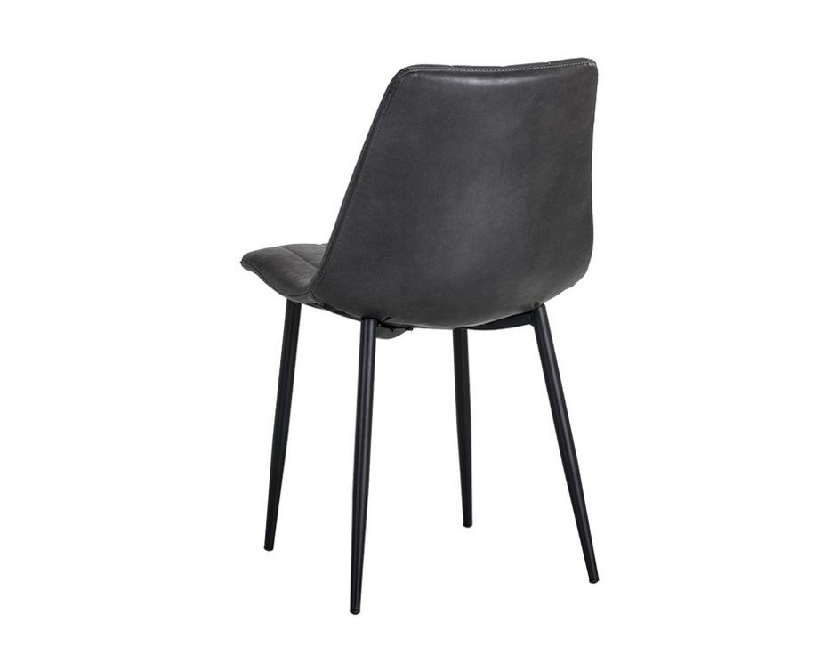 Drew Dining Chair - Black - Bravo Portabella by Sunpan