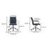 Roy Office Chair Black Leather by Moes Home