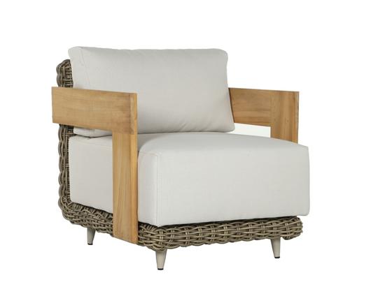 POTENZA ARMCHAIR - PALAZZO CREAM by Sunpan