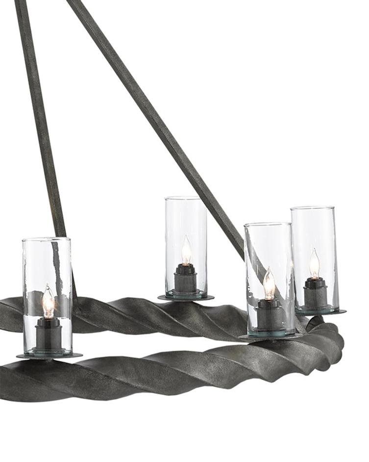 Orson Chandelier In Light Molé by Currey & Company