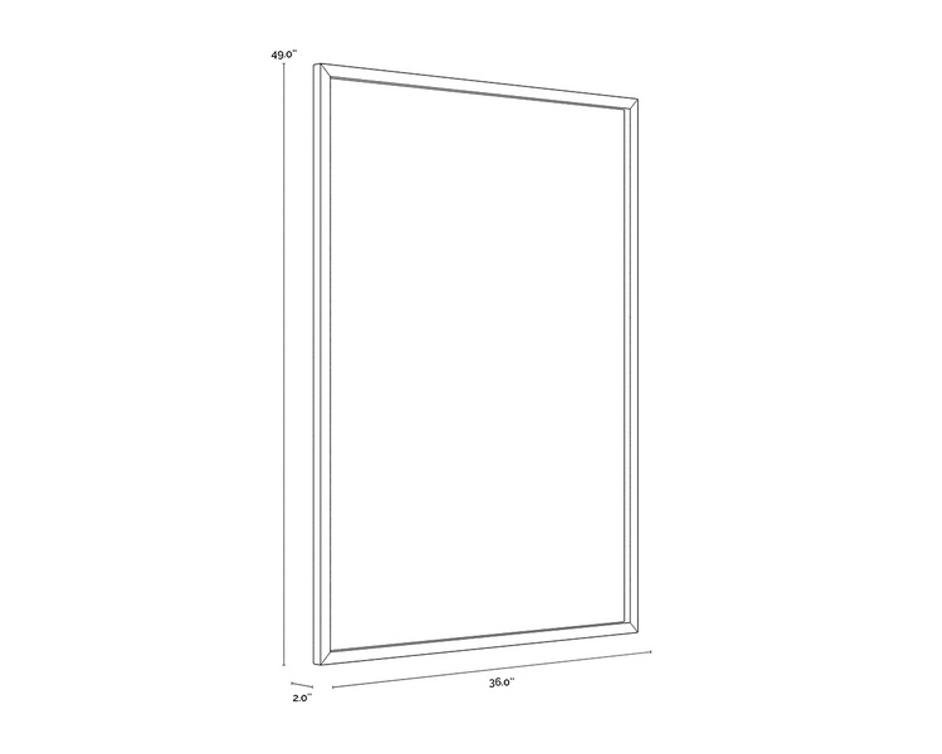 DOOR TO DOOR (SET OF 2) - 36" X 49" - NATURAL FRAME by Sunpan