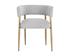 MAESTRO DINING ARMCHAIR - BELFAST HEATHER GREY by Sunpan