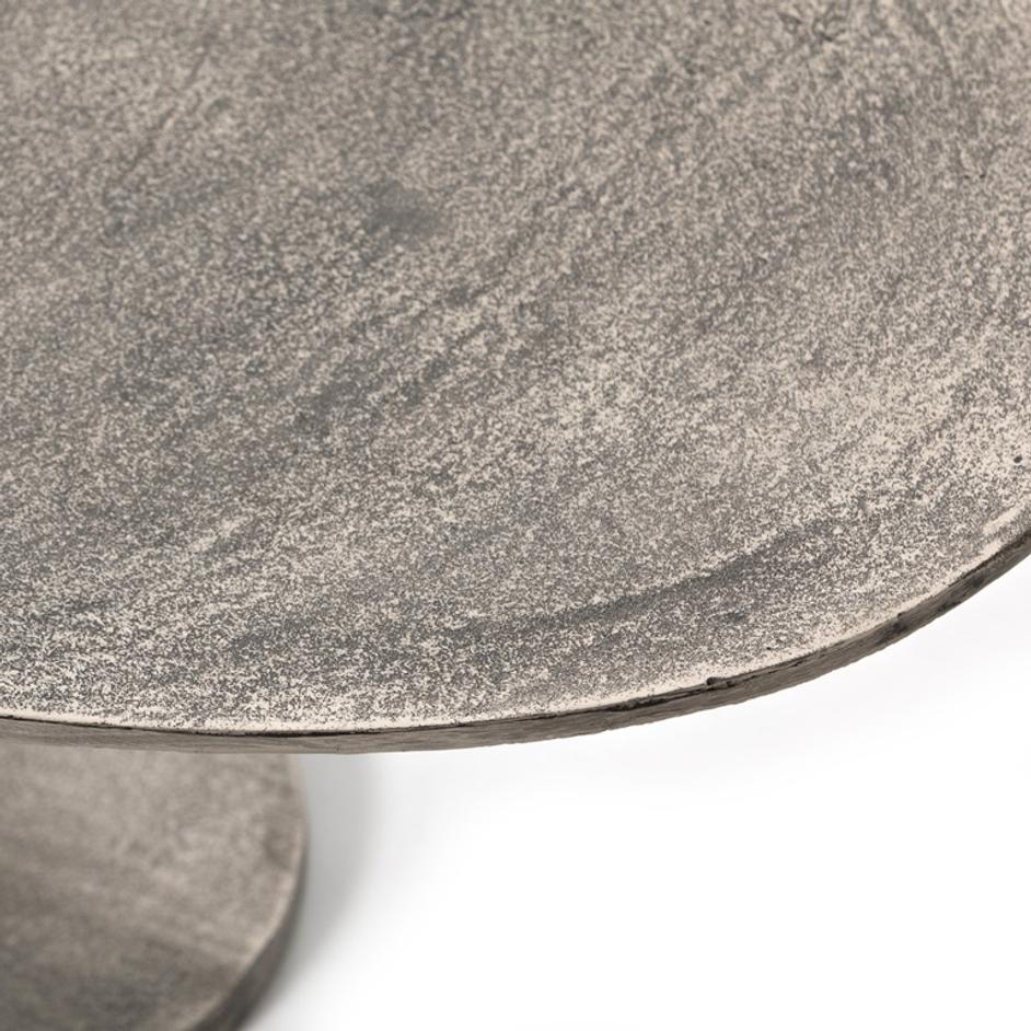 Simone Oval Coffee Table In Raw Antique by FOUR HANDS