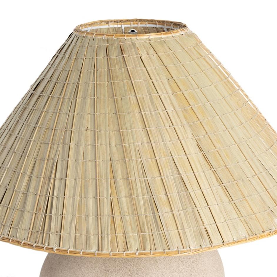 Cobb Table Lamp In Sand Porcelain by FOUR HANDS