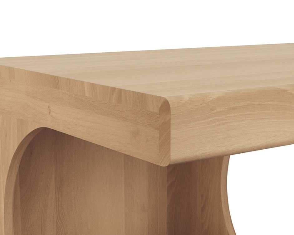 CATRINE DESK - RUSTIC OAK by Sunpan