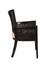 Black Gimble Arm Chair by Furniture Classics