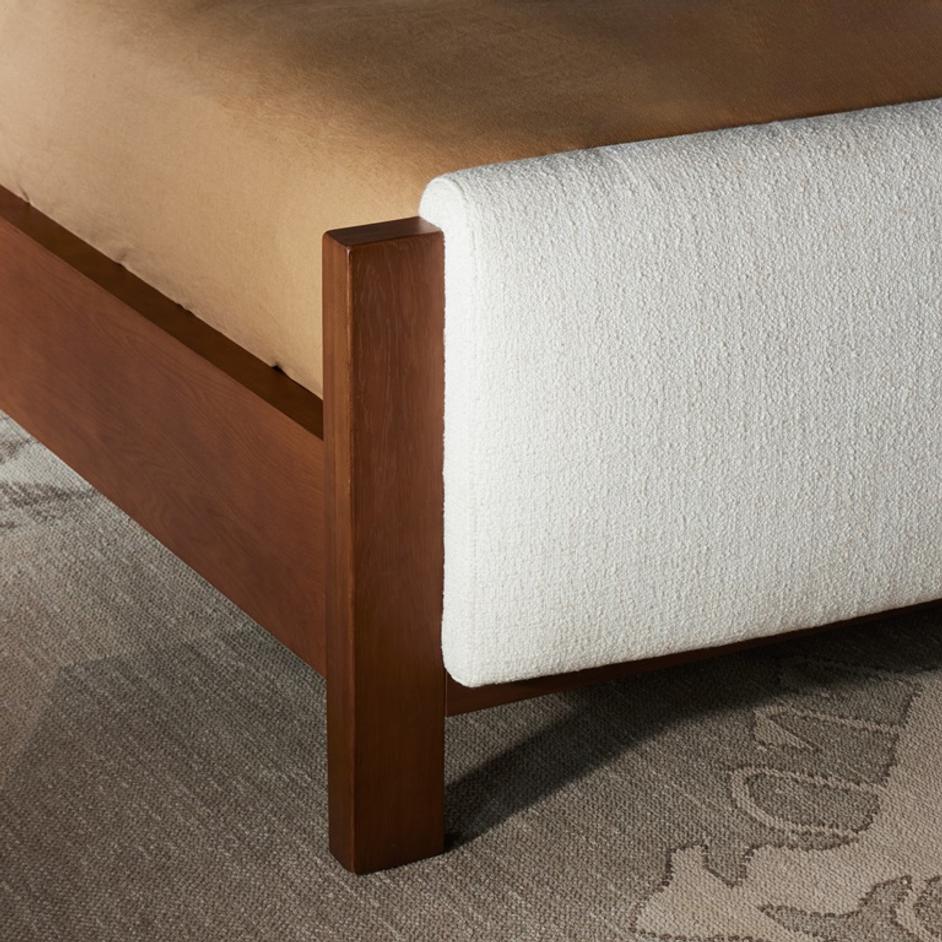 Willem Bed in Natural Queen by FOUR HANDS