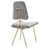 Snyder Performance Velvet Dining Side Chair In Gray by Modway Furniture
