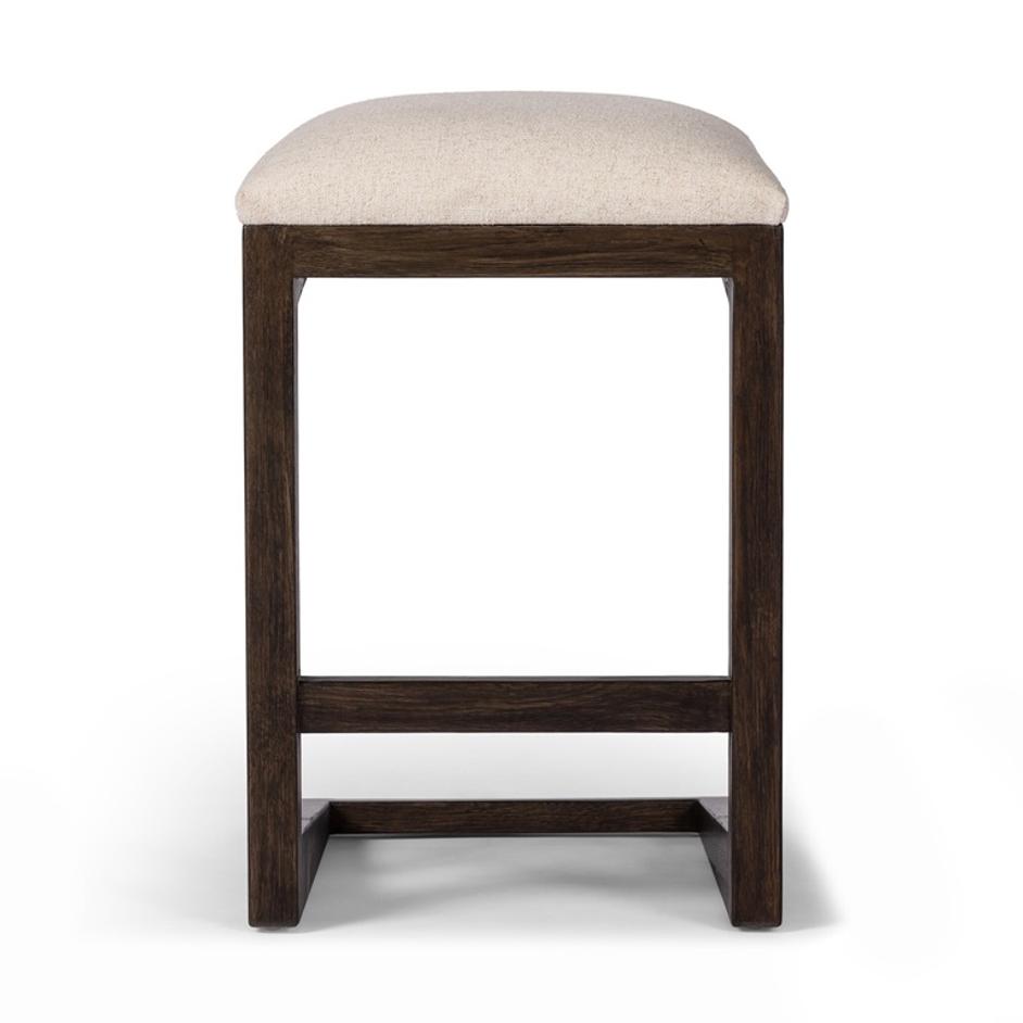 Finn Bar + Counter Stool In Sienna Brown Oak by Four Hands