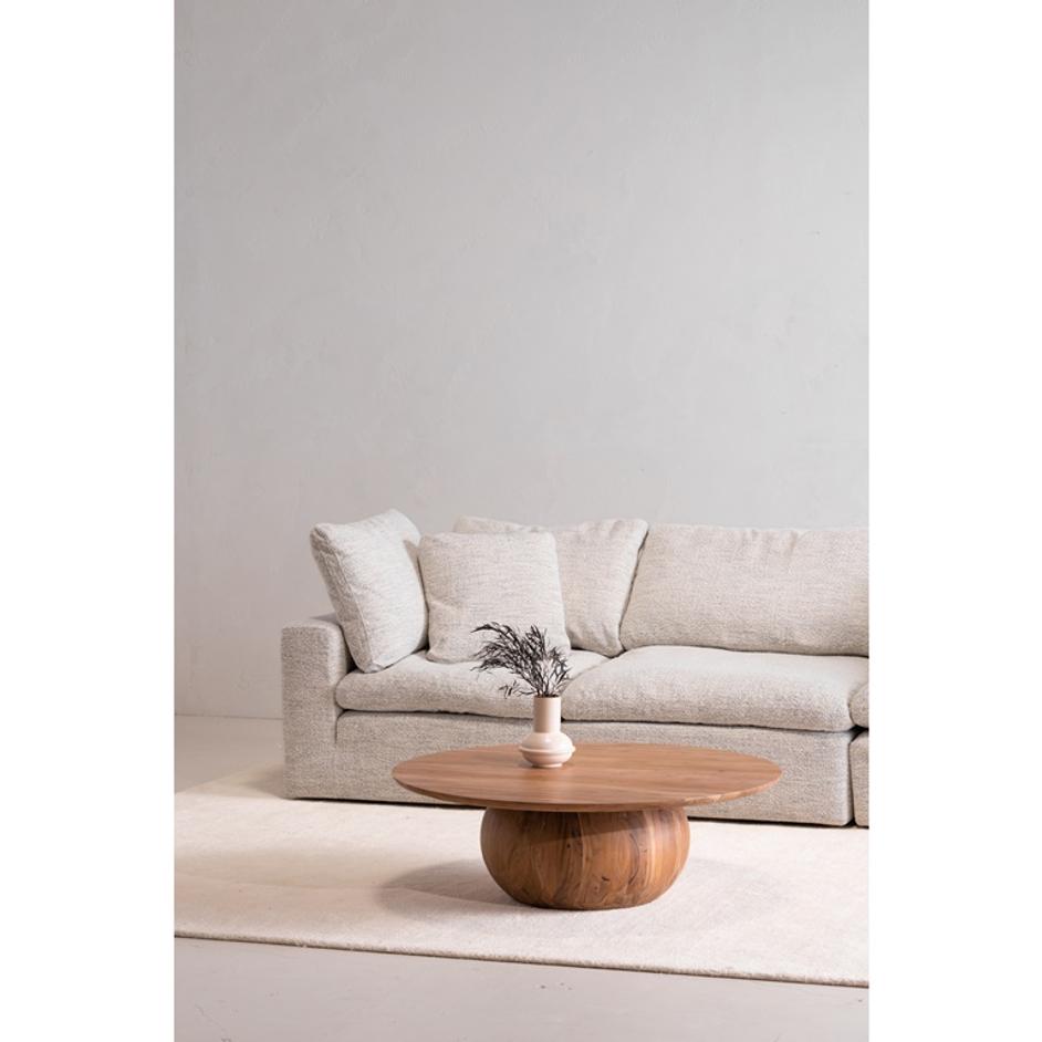 TERRA CONDO CORNER CHAIR PERFORMANCE FABRIC COASTSIDE SAND by Moes Home