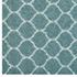Esterly Moroccan Trellis 8X10 Shag Area Rug In Aqua Blue And Ivory by Modway Furniture