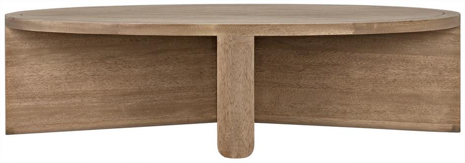 Bast Washed Walnut Coffee Table by Noir Furniture