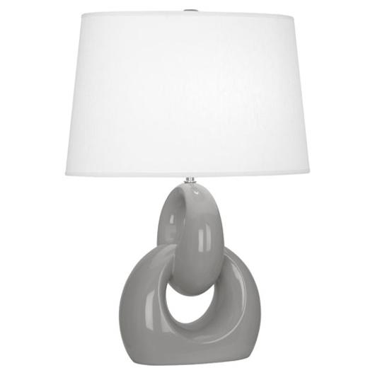 Smokey Taupe Fusion Table Lamp by Robert Abbey