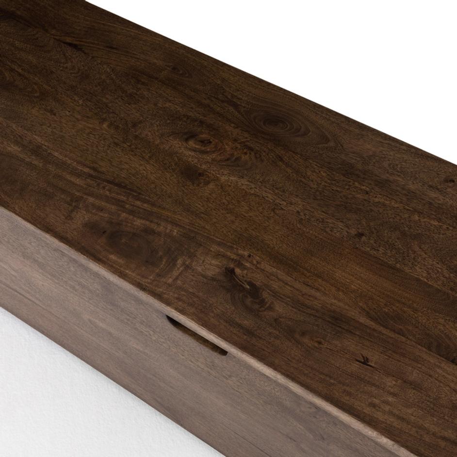 Duncan Trunk In Aged Brown by FOUR HANDS