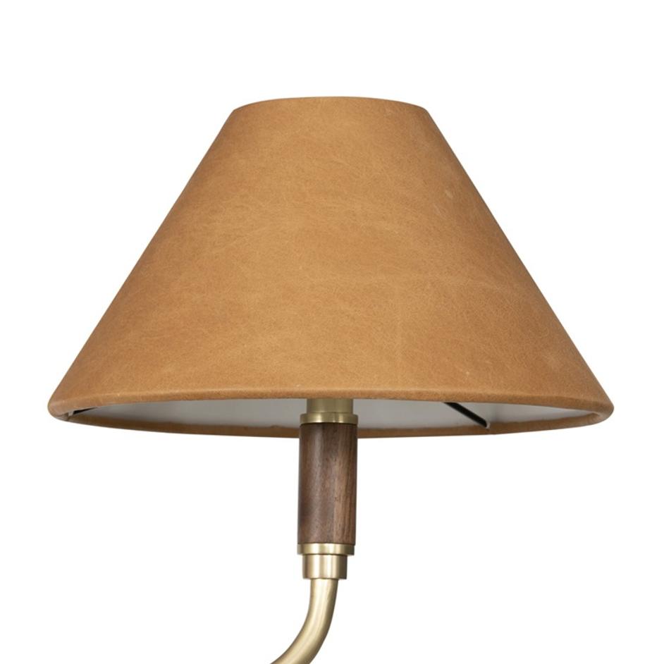 Cullen Linear Double Pendant - Camel Leather by Four Hands