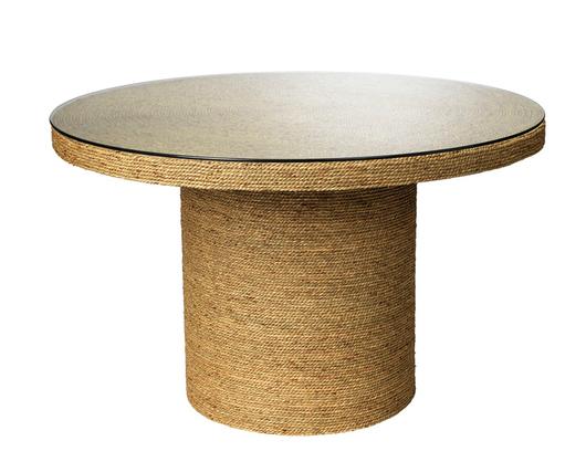 Harbor Seagrass Round Bistro Table by Jamie Young