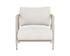 MUROS LOUNGE CHAIR - GREIGE - PALAZZO CREAM by Sunpan