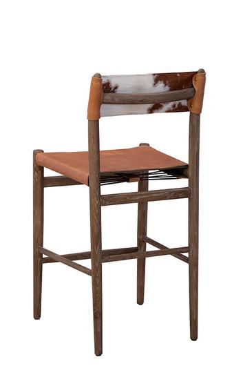 Leather Prescott Counter Stool by Furniture Classics
