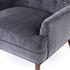 Clermont Chair-Soft Charcoal Grey by FOUR HANDS