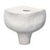 Plunge Ceramic Decorative Vessel, Matte White by Jamie Young