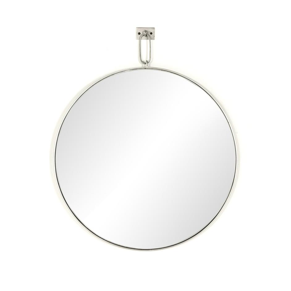 Vina Mirror In Antique Silver by FOUR HANDS