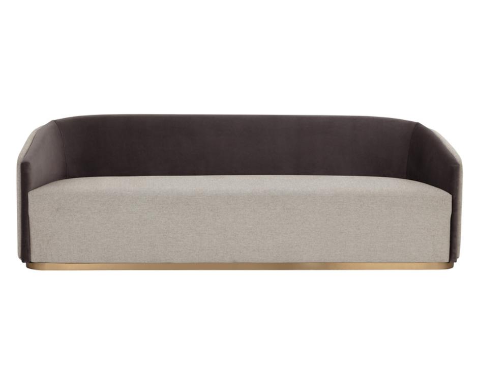 SHEVA SOFA - ERNST SANDSTONE / MEG ASH by Sunpan