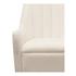 Bowie Swivel Chair White by Moes Home