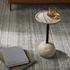 Viola Accent Table In Polished White Marble by FOUR HANDS