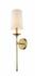 Emily 1 Light Wall Sconce in Rubbed Brass Finish by Z-Lite
