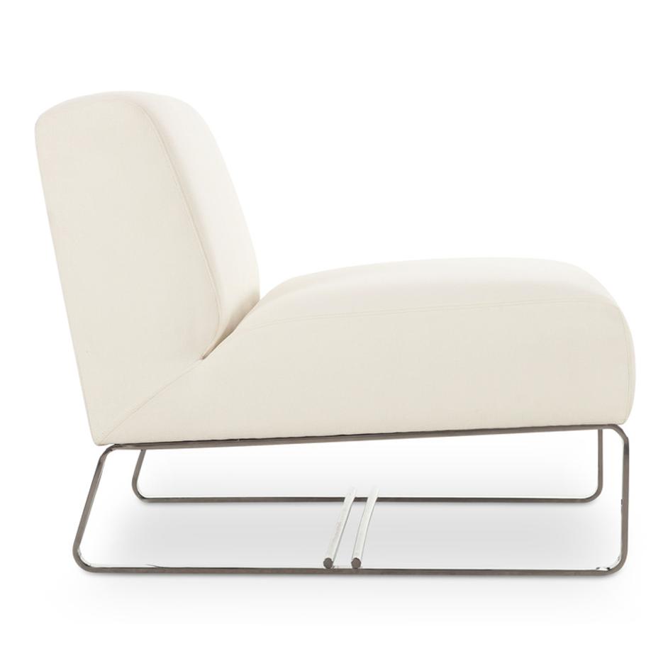 Jules Outdoor Accent Chair Off White by Moes Home