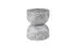 Hour Glass Side Table, Gray Stone by PHILLIPS COLLECTION
