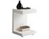 BACHELOR TV TABLE - HG WHITE by Sunpan