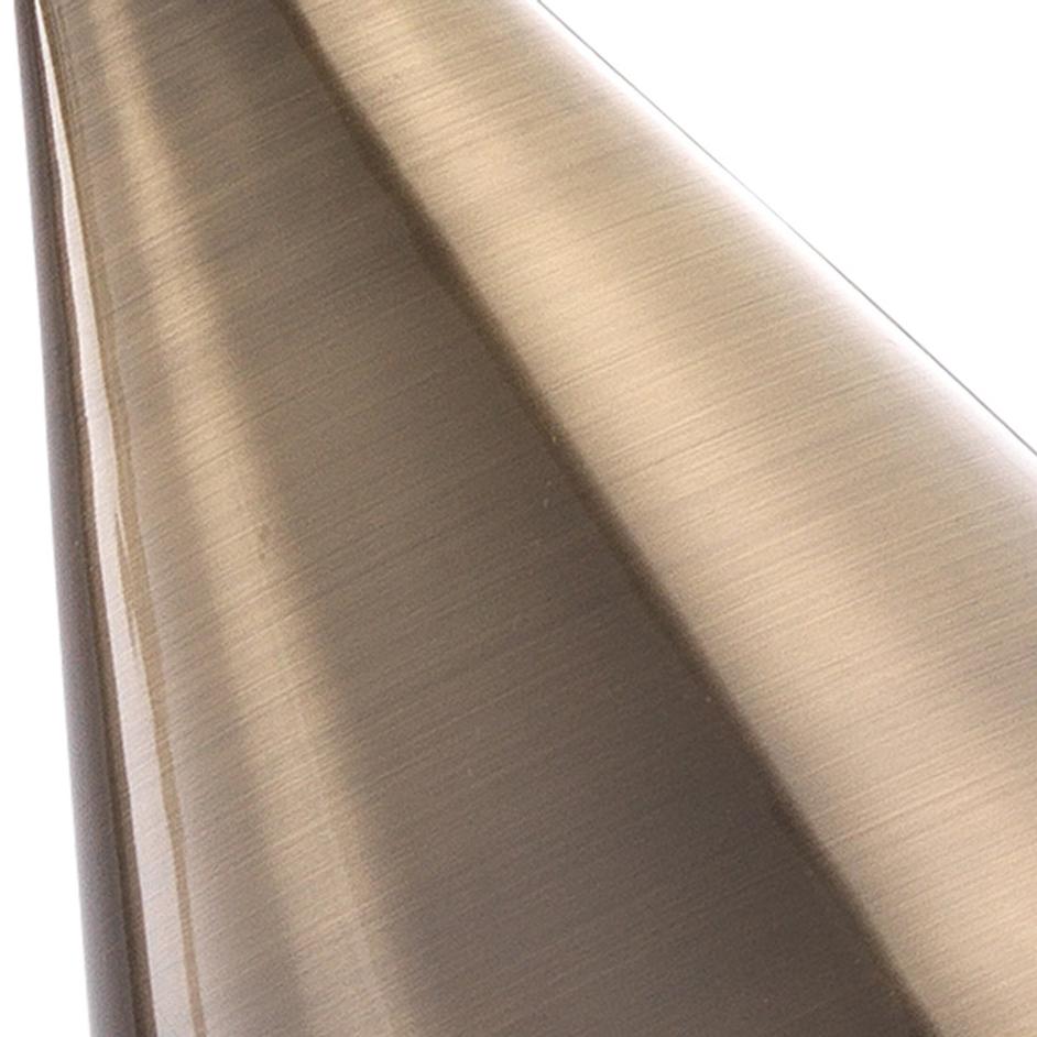 Kennedy Iron Floor Lamp, Brass by Jamie Young