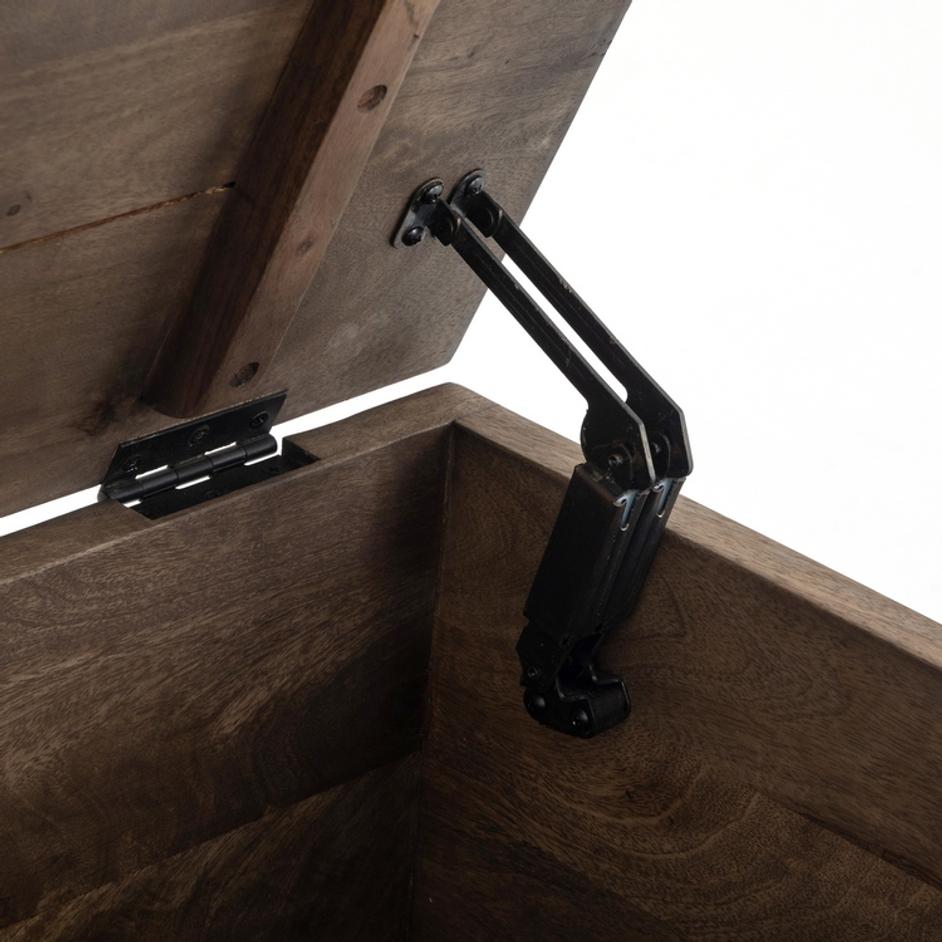 Duncan Trunk In Aged Brown by FOUR HANDS