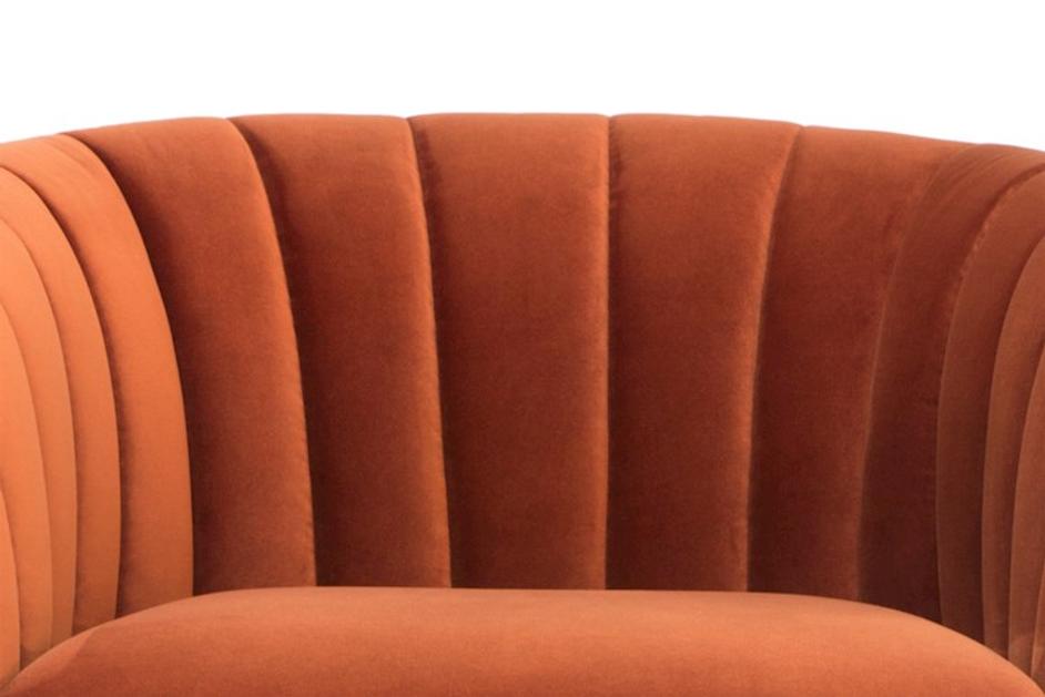 Channeled Accent Chair by Urbia Imports