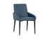 CARLO DINING ARMCHAIR - BLACK - DILLON THUNDER by Sunpan