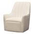 Bowie Swivel Chair White by Moes Home