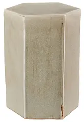 Porto Ceramic Indoor/Outdoor Side Table-Small, Pistachio by Jamie Young