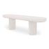 Rocca Bench Cream by Moes Home