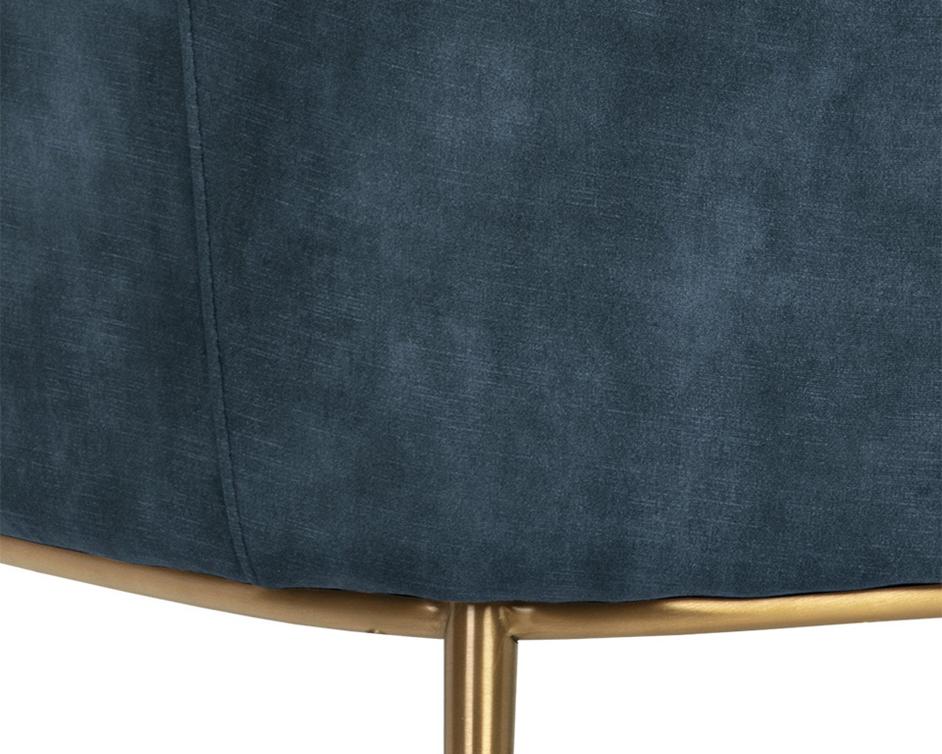 Cameron Lounge Chair - Nono Petrol by Sunpan