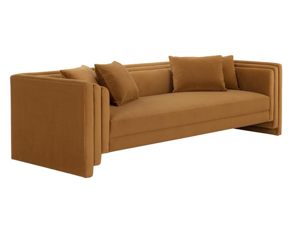 KIRA SOFA - MEG GOLD by Sunpan