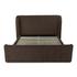 Sophia Queen Storage Bed Brown by Moes Home